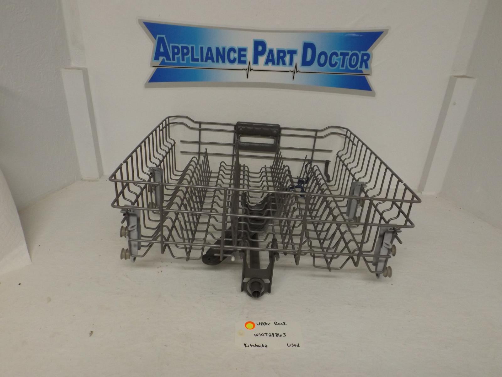 KitchenAid Dishwasher W10728863 Upper Rack Used KitchenAid Dishwasher W10728863 Upper Rack Used